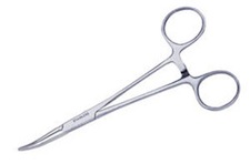 Forceps, 36-SE, Curved Serrated Hemostat, 5" Excelta Corporation